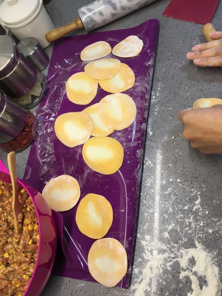 五彩水饺的做法图解5