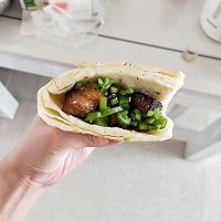 炒锅炖肉，夹肉饼的做法图解26