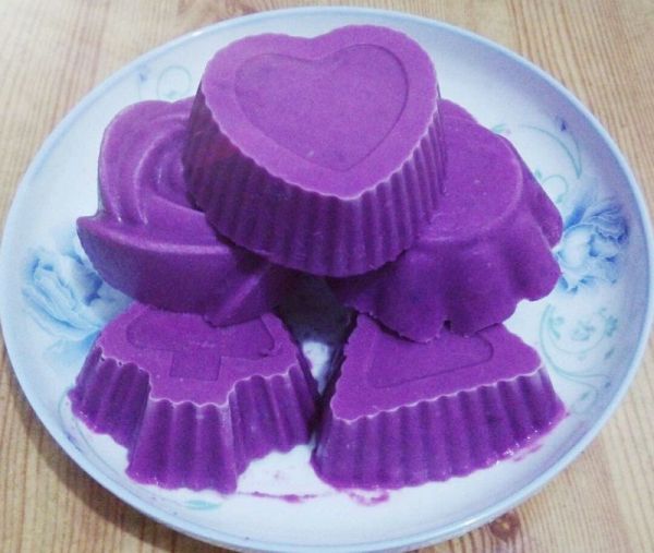 紫薯酸奶冰