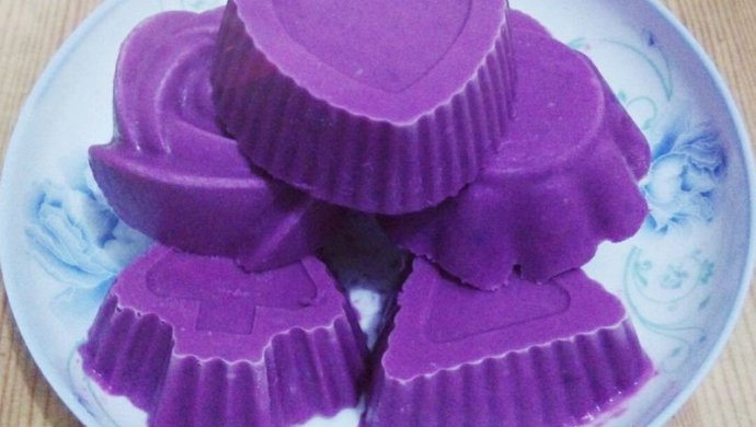 紫薯酸奶冰