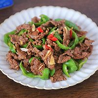#中小学生营养餐#蛋白质满满的营养午餐～青椒牛肉片的做法图解9