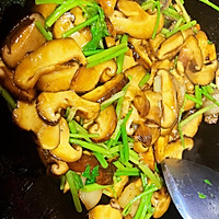 肉片炒香菇.的做法图解3