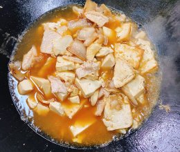 农家土豆腐炖肉的做法