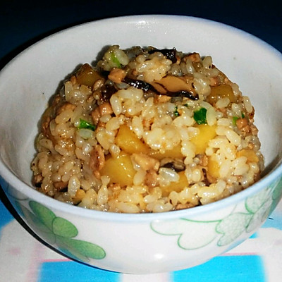 宝宝餐之香菇炒饭（两人量）