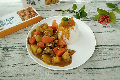 咖喱鸡腿饭
