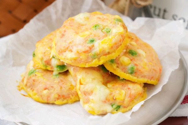 芝士拉丝鱼肉饼