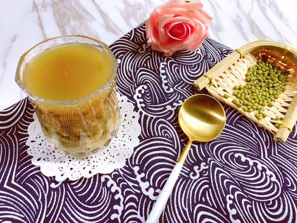 清热解毒海带薏仁绿豆糖水