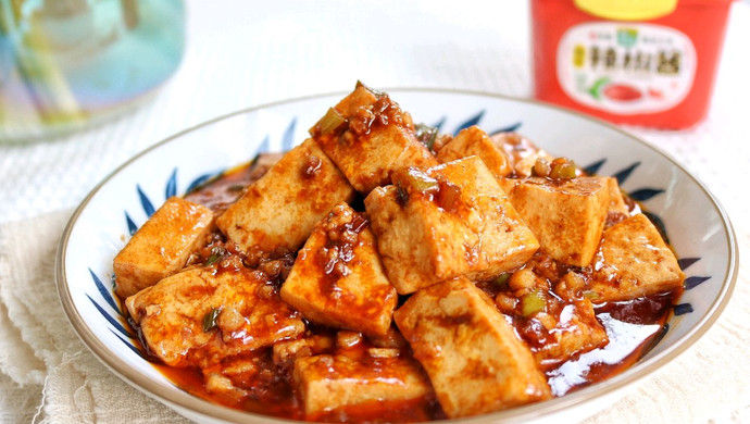 辣酱肉沫豆腐