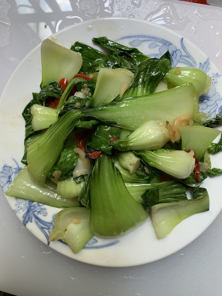 清炒上海青的做法