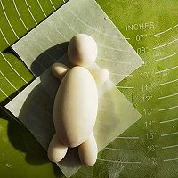 呆萌熊的圣诞节——卡通北极熊馒头的做法图解11