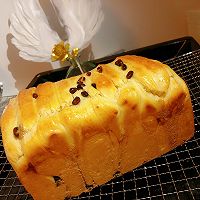 外酥里嫩的拉丝吐司，椰奶蜜豆吐司的做法图解10