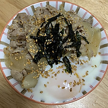 日式牛肉丼飯