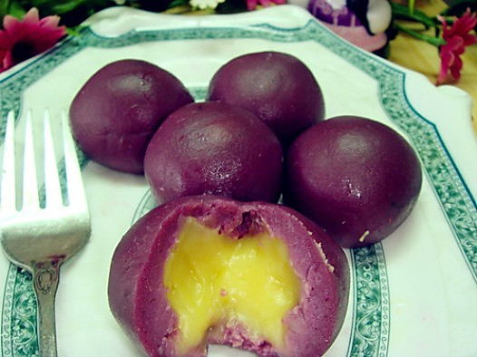 紫薯丸子的做法
