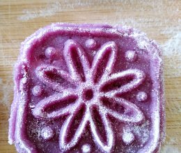 紫薯山药糕（低卡健身餐）的做法