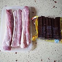 下饭菜|香干炒五花肉的做法图解1