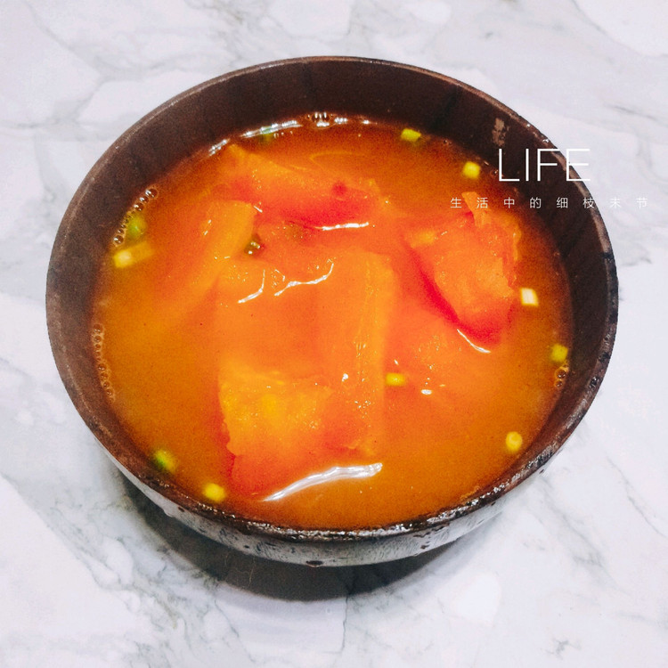 西红柿汤的做法