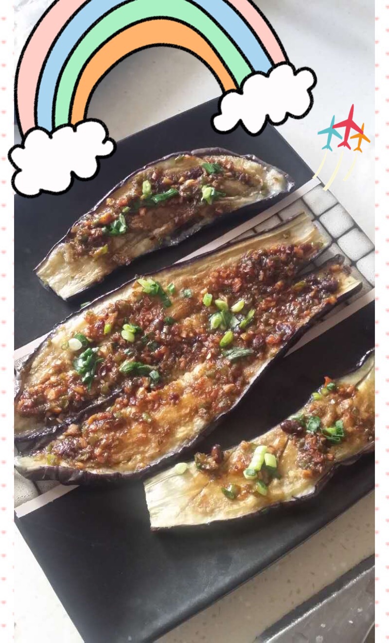 家常烤茄子的做法图解7