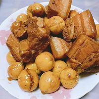 板栗红烧肉的做法图解8