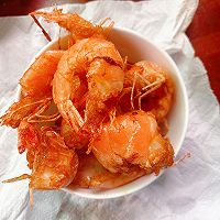 黄金道路……咸蛋黄裹虾的做法图解3