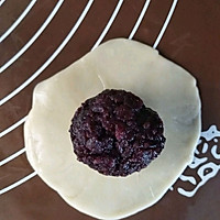 #年味十足的中式面点#黑米馅老婆饼（植物油版本，不需要出膜）的做法图解11