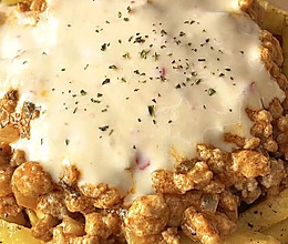 芝士肉酱薯条的做法