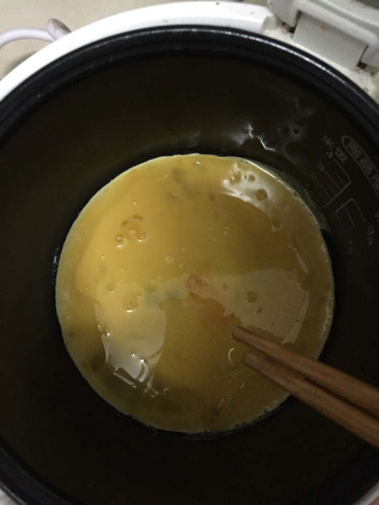 宿舍版——剩菜大处理之蛋炒饭的做法图解2