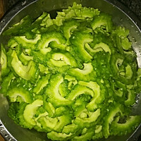干煸苦瓜（没油）的做法图解5