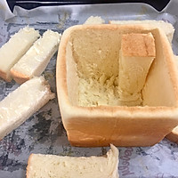 吐司的别样吃法—黄油蜂蜜小方的做法图解3