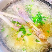 #美食说出“新年好”#羊腿罗卜煲汤的做法图解12