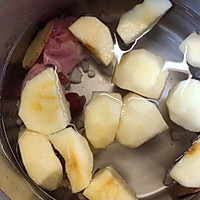 润肺止咳、清热解毒：川贝母海椰皇苹果汤的做法图解5