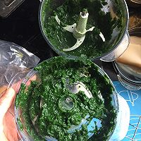 健康营养好看又好吃的菠菜南瓜树叶大馒头的做法图解8