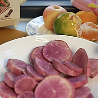 #美味开学季#紫薯芝士烤奶盖的做法图解2