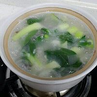 香菇青菜牛肉粥的做法图解6