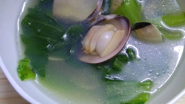 芥菜蛤蜊汤的做法