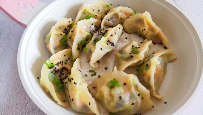 低脂美味的素馅煎饺!外酥里脆也太好吃了吧