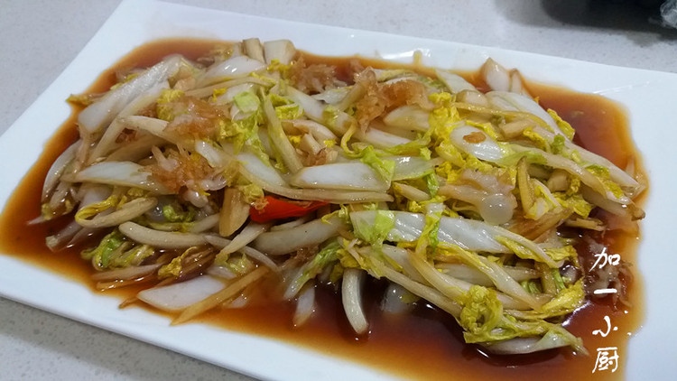 蛰头娃娃菜的做法