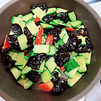 #一周减脂不重样# 黄瓜炒木耳的做法图解12