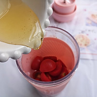 圣女果蜂蜜饮的做法图解4