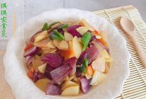 土豆洋葱胡萝卜青椒片的做法