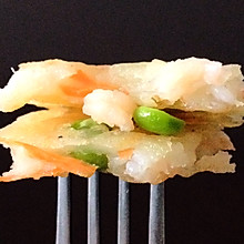 虾仁豌豆饼