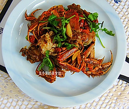#秋天怎么吃# 秋季最肥美的蟹子，一盘香辣蟹不够吃的做法