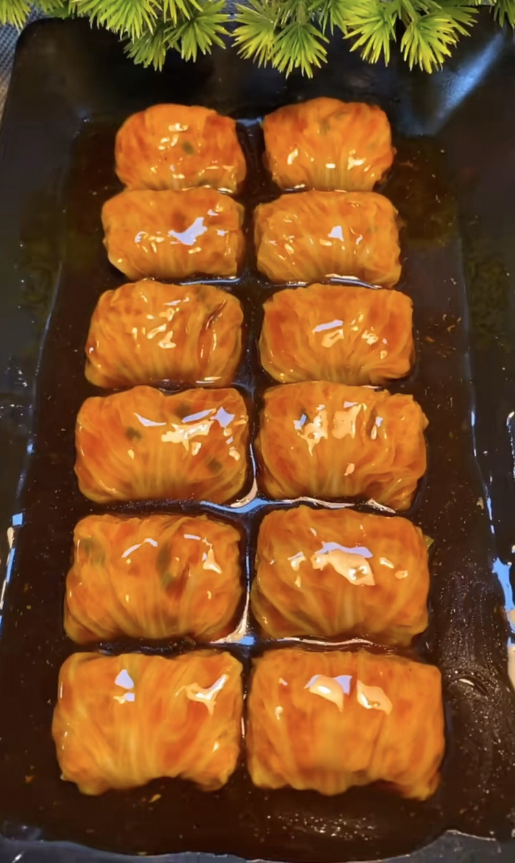 白菜卷肉的做法