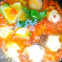 低脂茄汁鱼丸蔬菜汤的做法图解10