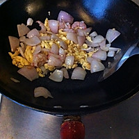 洋葱虾仁炒鸡蛋的做法图解8