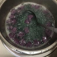 紫薯芋圆红豆汤的做法图解9