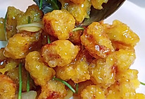 橙汁肉段的做法