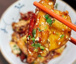 香辣土豆鸡翅的做法