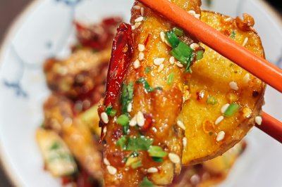 香辣土豆鸡翅