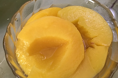 黄桃罐头