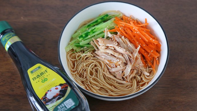 鸡肉捞汁凉面